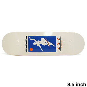 POLAR DECK �|�[���[ �f�b�L TEAM NO COMPLY CREAM 8.5 SHORT �X�P�[�g�{�[�h �X�P�{�[