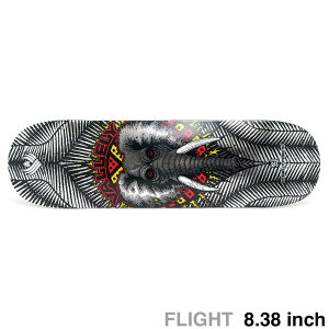 POWELL PERALTA DECK �p�E�G���y�����^ �f�b�L MIKE VALLELY ELEPHANT SILVER FOIL FLIGHT 8.38 �X�P�[�g�{�[�h �X�P�{�[