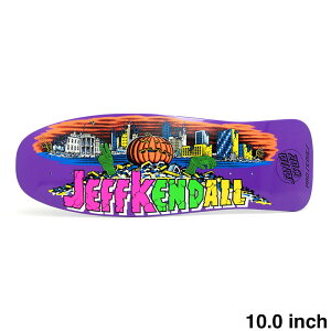 SANTA CRUZ DECK �T���^�N���[�Y �f�b�L JEFF KENDALL PUMPKIN REISSUE 10.0 �X�P�[�g�{�[�h �X�P�{�[