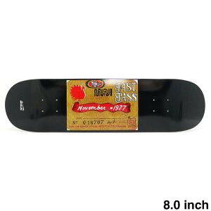 SNACK DECK �X�i�b�N �f�b�L ROGER KREBS FAST PASS 8.0 �X�P�[�g�{�[�h �X�P�{�[