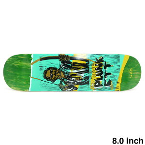 SWIM DECK �X�C�� �f�b�L DAN PLUNKETT ARCHER GREEN STAIN 8.0 �X�P�[�g�{�[�h �X�P�{�[