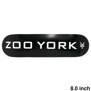 ZOO YORK DECK Y[[N fbL TEAM OG 95 LOGO BLOCK BLACK 8.0 XP[g{[h XP{[