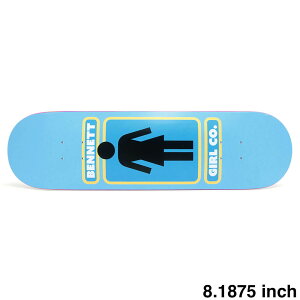 GIRL DECK �K�[�� �f�b�L NIELS BENNETT 93 TIL GLOW STICKS 8.1875 �X�P�[�g�{�[�h �X�P�{�[