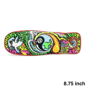 SANTA CRUZ DECK �T���^�N���[�Y �f�b�L ERICK WINKOWSKI DOPE PLANET MICRO FREAKS RED STAIN 8.75 �X�P�[�g�{�[�h �X�P�{�[