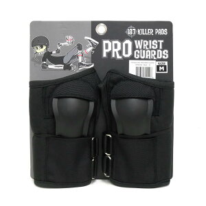 187 KILLER PADS WRIST GUARD GCgZuL[pbh XgK[hij PRO WRIST GUARD BLACK veN^[ Z[teB[MA XP[g{[h XP{[