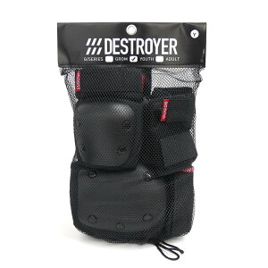 DESTROYER KIDS PADSET �f�X�g���C���[ �q���p�p�b�h�Z�b�g G SERIES YOUTH �v���e�N�^�[ �Z�[�t�e�B�[�M�A �X�P�[�g�{�[�h �X�P�{�[