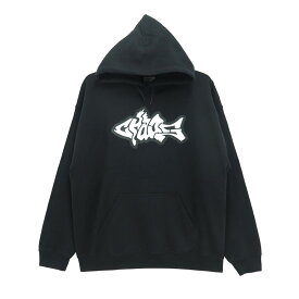 CHAOS FISHING CLUB HOOD カオスフィッシングクラブ パーカー ECO HOODIE BLACK スケートボード スケボー