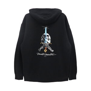 POWELL PERALTA HOOD �p�E�G���y�����^ �p�[�J�[ SKULL & SWORD BLACK �X�P�[�g�{�[�h �X�P�{�[