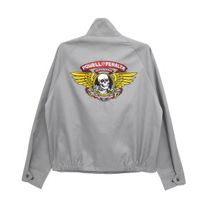POWELL PERALTA JACKET �p�E�G���y�����^ �W���P�b�g OG WINGED RIPPER GREY �X�P�[�g�{�[�h �X�P�{�[
