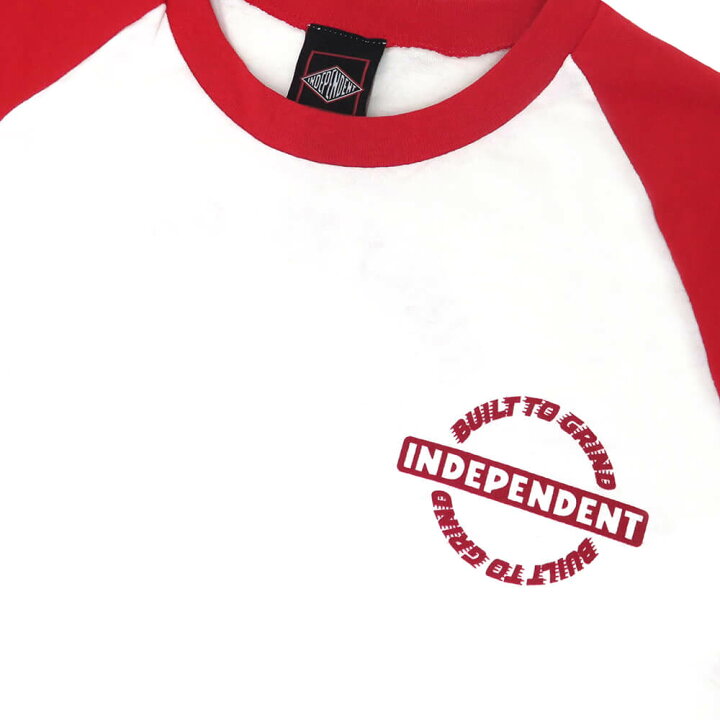 楽天市場】INDEPENDENT LONG SLEEVE インディペンデント 7分袖Tシャツ 