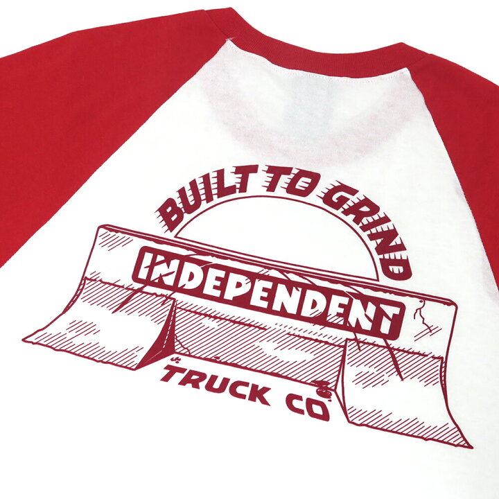 楽天市場】INDEPENDENT LONG SLEEVE インディペンデント 7分袖Tシャツ 