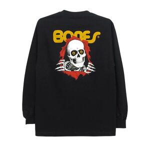 POWELL PERALTA LONG SLEEVE �p�E�G���y�����^ �����O�X���[�uT�V���c RIPPER BLACK �X�P�[�g�{�[�h �X�P�{�[