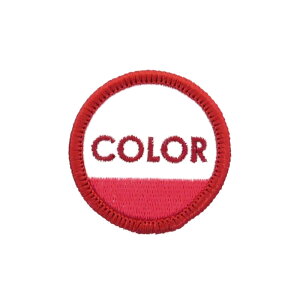 COLOR COMMUNICATIONS PATCH �J���[�R�~���j�P�[�V�����Y ���b�y�� CIRCLE INK RED �X�P�[�g�{�[�h �X�P�{�[