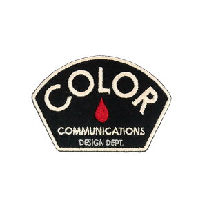 COLOR COMMUNICATIONS PATCH �J���[�R�~���j�P�[�V�����Y ���b�y�� DESIGN DEPT BEIGE/BLACK �X�P�[�g�{�[�h �X�P�{�[
