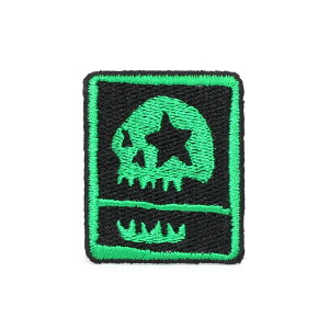 MAGICAL MOSH MISFITS PATCH �}�W�J�����b�V���~�X�t�B�b�c ���b�y�� MXMXM DOKURO ���i�l�p�j GREEN �X�P�[�g�{�[�h �X�P�{�[