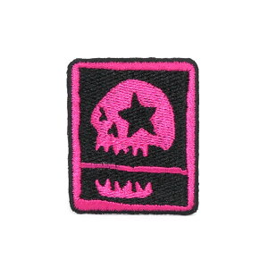 MAGICAL MOSH MISFITS PATCH �}�W�J�����b�V���~�X�t�B�b�c ���b�y�� MXMXM DOKURO ���i�l�p�j PINK �X�P�[�g�{�[�h �X�P�{�[