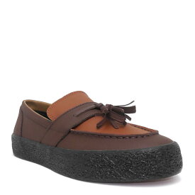 LAST RESORT AB SHOES ラストリゾートエービー シューズ スニーカー VM005 LOAFER LEATHER BROWN STONE/SEQUOIA/BLACK スケートボード スケボー