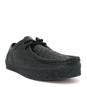 LAST RESORT AB SHOES ���X�g���]�[�g�G�[�r�[ �V���[�Y �X�j�[�J�[ VM006 MOC CROC LO BLACK/BLACK �X�P�[�g�{�[�h �X�P�{�[