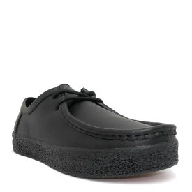 LAST RESORT AB SHOES ラストリゾートエービー シューズ スニーカー VM006 MOC LEATHER LO BLACK/BLACK スケートボード スケボー