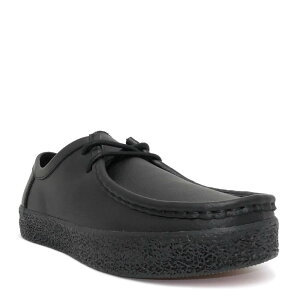 LAST RESORT AB SHOES ���X�g���]�[�g�G�[�r�[ �V���[�Y �X�j�[�J�[ VM006 MOC LEATHER LO BLACK/BLACK �X�P�[�g�{�[�h �X�P�{�[