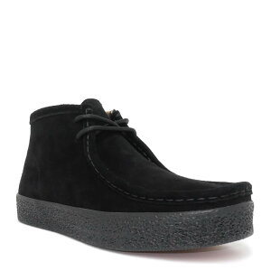 LAST RESORT AB SHOES ���X�g���]�[�g�G�[�r�[ �V���[�Y �X�j�[�J�[ VM006 MOC SUEDE HI�iBLACK LABEL�j BLACK/BLACK �X�P�[�g�{�[�h �X�P�{�[