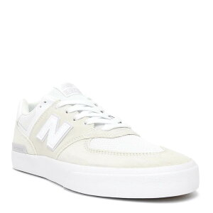 NEW BALANCE NUMERIC SHOES j[oX kbN V[Y Xj[J[ 574 VULC NM574VOW WHITE/WHITE XP[g{[h XP{[