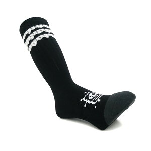 MAGICAL MOSH MISFITS SOCKS �}�W�J�����b�V���~�X�t�B�b�c �\�b�N�X �C�� �ǂ�ǂ�MxMxM SOX BLACK/WHITE �X�P�[�g�{�[�h �X�P�{�[