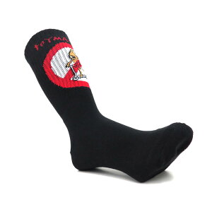 TOY MACHINE SOCKS �g�C�}�V�[�� �\�b�N�X �C�� NO SCOOTER BLACK �X�P�[�g�{�[�h �X�P�{�[