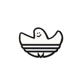 ADIDAS STICKER アディダス ステッカー SHMOO WHITE/BLACK スケートボード スケボー