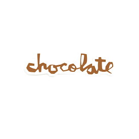 CHOCOLATE STICKER チョコレート ステッカー OG CHUNK MEDIUM BROWN スケートボード スケボー