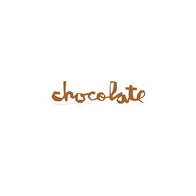 CHOCOLATE STICKER チョコレート ステッカー OG CHUNK SMALL BROWN スケートボード スケボー