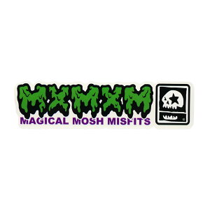 MAGICAL MOSH MISFITS STICKER �}�W�J�����b�V���~�X�t�B�b�c �X�e�b�J�[ MxMxM LOGO �X�P�[�g�{�[�h �X�P�{�[
