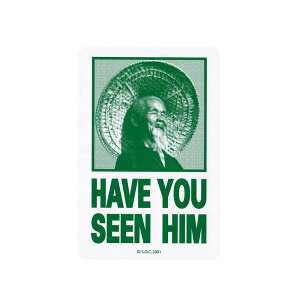 POWELL PERALTA STICKER �p�E�G���y�����^ �X�e�b�J�[ HAVE U SEEN HIM GREEN �X�P�[�g�{�[�h �X�P�{�[