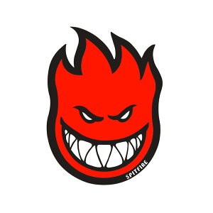 SPITFIRE STICKER Xsbgt@C[ XebJ[ FIREBALL MEDIUM RED XP[g{[h XP{[