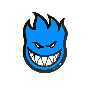 SPITFIRE STICKER �X�s�b�g�t�@�C���[ �X�e�b�J�[ FIREBALL SMALL BLUE �X�P�[�g�{�[�h �X�P�{�[