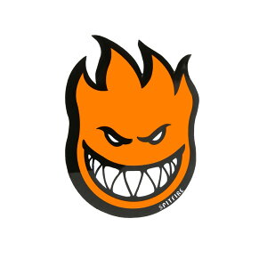 SPITFIRE STICKER �X�s�b�g�t�@�C���[ �X�e�b�J�[ FIREBALL SMALL ORANGE �X�P�[�g�{�[�h �X�P�{�[