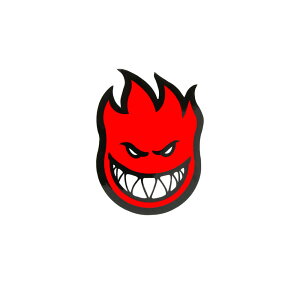 SPITFIRE STICKER Xsbgt@C[ XebJ[ FIREBALL MINI RED XP[g{[h XP{[