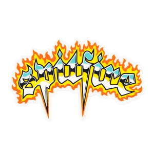 SPITFIRE STICKER Xsbgt@C[ XebJ[ VENOM CHROME LARGE XP[g{[h XP{[