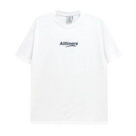 ALLTIMERS T-SHIRT オールタイマーズ Tシャツ MEDIUM ESTATE WHITE スケートボード スケボー