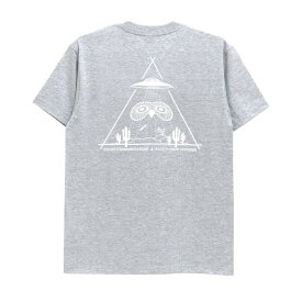 COLOR COMMUNICATIONS T-SHIRT カラーコミュニケーションズ Tシャツ EXPLORERS GREY/WHITE スケートボード スケボー