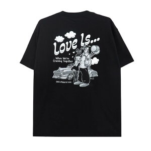 DGK T-SHIRT fB[W[P[ TVc LOVE IS ... BLACK XP[g{[h XP{[