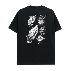 DGK T-SHIRT fB[W[P[ TVc STAY TRUE BLACK XP[g{[h XP{[