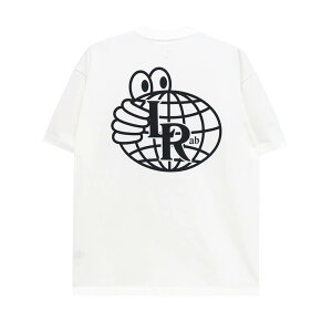 LAST RESORT AB T-SHIRT ���X�g���]�[�g�G�[�r�[ T�V���c ATLAS MONOGRAM WHITE/BLACK �X�P�[�g�{�[�h �X�P�{�[