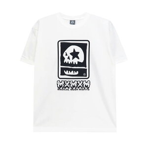 MAGICAL MOSH MISFITS T-SHIRT �}�W�J�����b�V���~�X�t�B�b�c T�V���c MxMxM WHITE �X�P�[�g�{�[�h �X�P�{�[