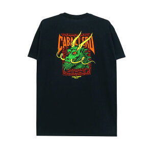 POWELL PERALTA T-SHIRT �p�E�G���y�����^ T�V���c CABALLERO STREET DRAGON BLACK �X�P�[�g�{�[�h �X�P�{�[