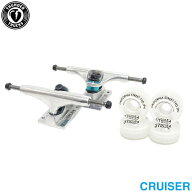 足回りセット THUNDER SET サンダー トラック＆ウィール＆ベアリングセット（クルーザー用） スケートボ…
