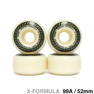 BONES WHEEL �{�[���Y �E�B�[�� X-FORMULA 99A V1 STANDARD 26 52mm �X�P�[�g�{�[�h �X�P�{�[