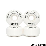 CALIFORNIA STREET WHEEL カリフォルニアストリート ウィール STREET STANDARD（99A）52mm スケートボー…