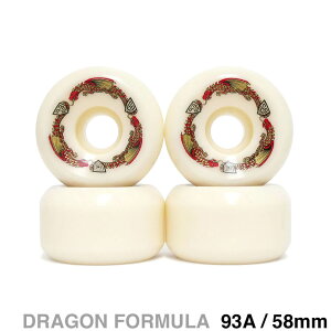POWELL PERALTA WHEEL �p�E�G���y�����^ �E�B�[�� DRAGON FORMULA�iDF�j93A RATBONES II DRAGONS 58mm x 33mm �X�P�[�g�{�[�h �X�P�{�[