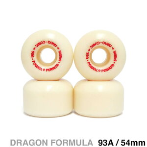 POWELL PERALTA WHEEL �p�E�G���y�����^ �E�B�[�� DRAGON FORMULA�iDF�j93A NANO CUBIC 54mm x 36.5mm �X�P�[�g�{�[�h �X�P�{�[